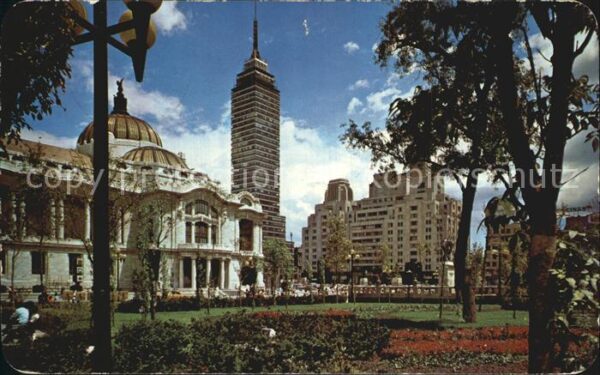 Mexico Palace of Fine Arts Latin American Towe