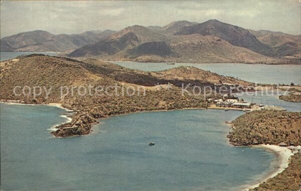 Antigua English Harbor Fliegeraufnahme