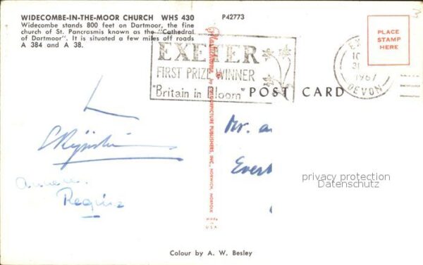 Widecombe in the Moor Kirche – Bild 2
