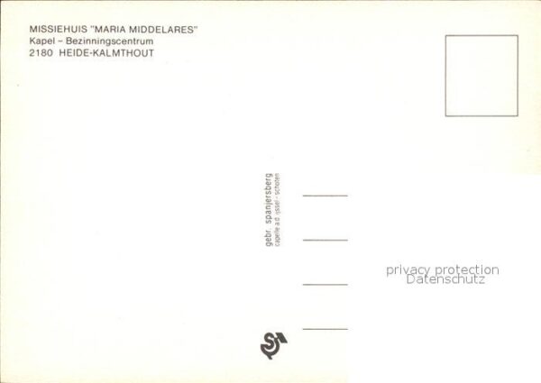 Kalmthout Fliegeraufnahme Missiehuis Maria Middel – Bild 2