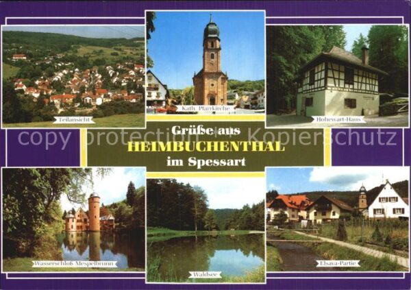 Heimbuchenthal Katholische Pfarrkirche Waldsee Wassers