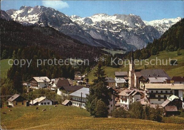 Russbach Niederoesterreich Tennengebirge