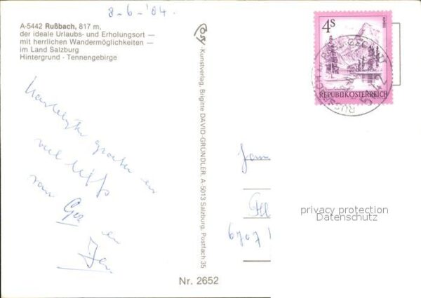 Russbach Niederoesterreich Tennengebirge – Bild 2