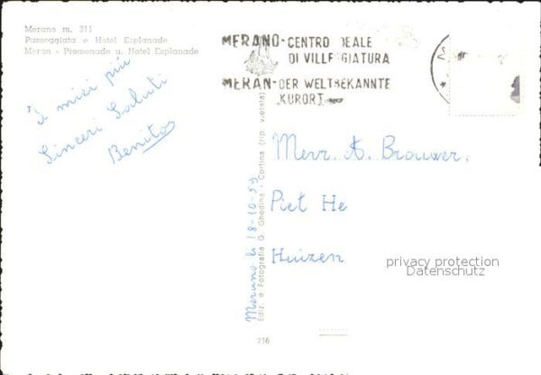 Merano Meran Hotel Esplanade – Bild 2