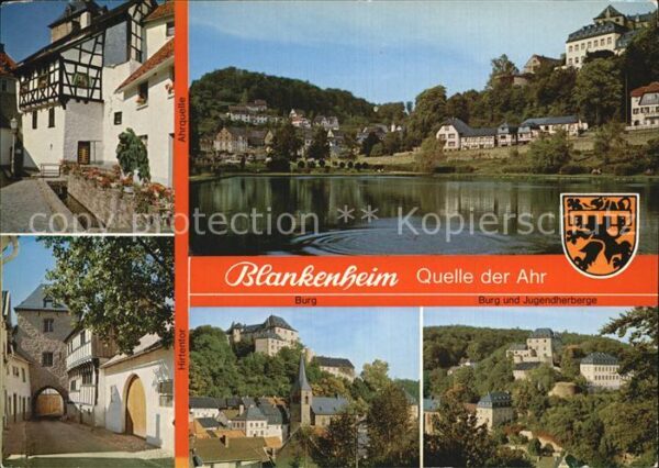 Blankenheim Ahr Ahrquelle Hirtentor Burg Jugendherberge