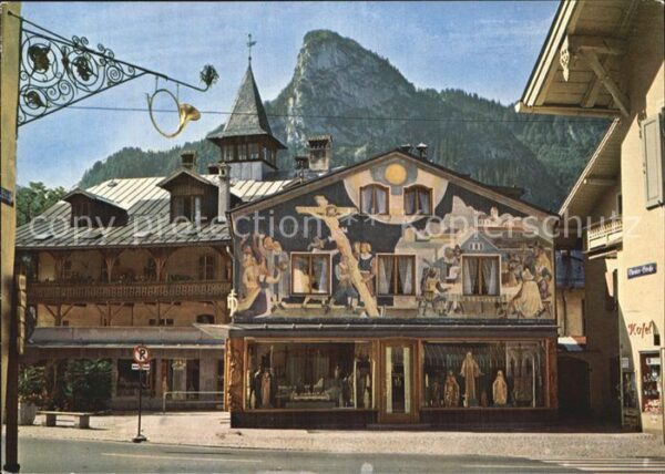 Oberammergau Marktplatz Kofel