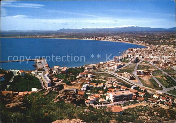 Rosas Costa Brava Cataluna Panorama