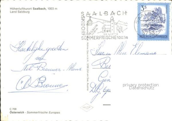 Saalbach-Hinterglemm Panorama – Bild 2