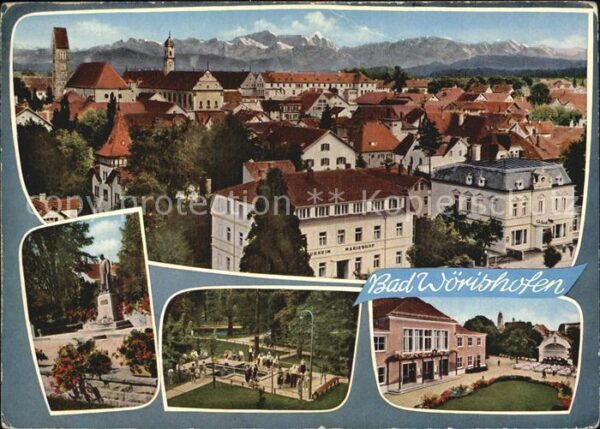 Bad Woerishofen Kurhaus Wassertretplatz Kneipp Denkmal
