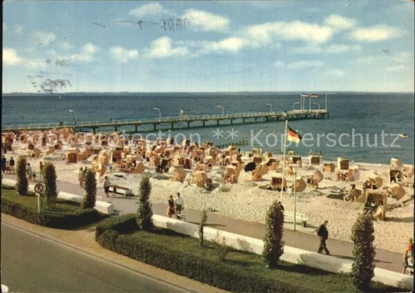 Niendorf Timmendorfer Strand Strand mit Seebrücke