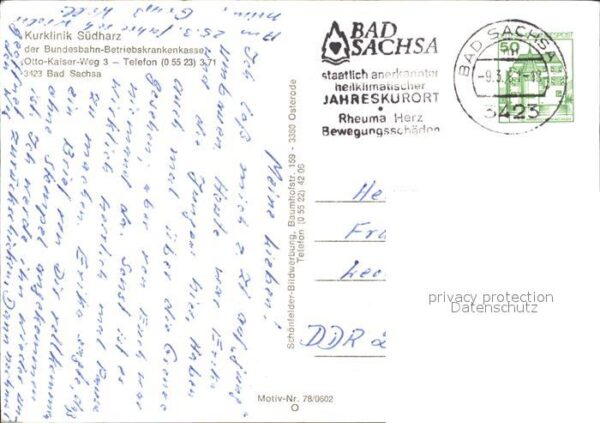 Bad Sachsa Harz Kurklinik Südharz – Bild 2