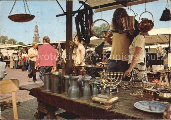 Amsterdam Niederlande Flohmarkt