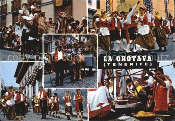 La Orotava Pilgerfahrt vom Heiligen Isidro