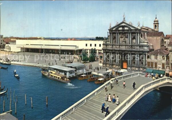 Venezia Venedig Kirche der Barfüssermönche Bahnhof