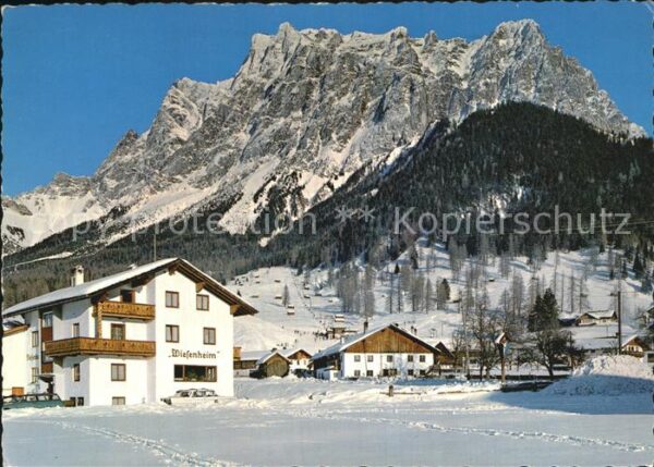 Ehrwald Tirol Zugspitzmassiv