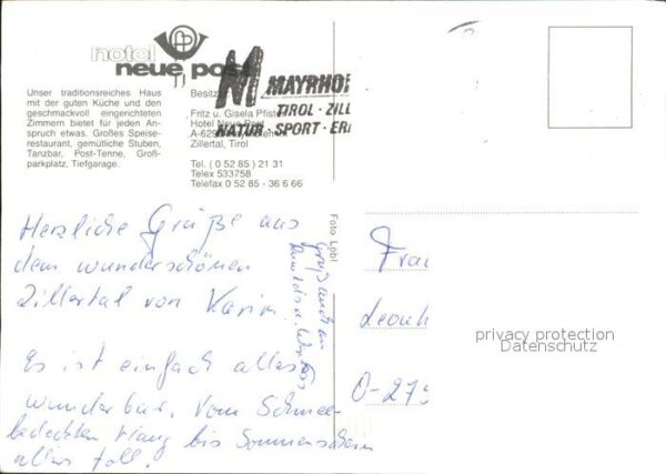 Mayrhofen Zillertal Hotel Neue Post – Bild 2