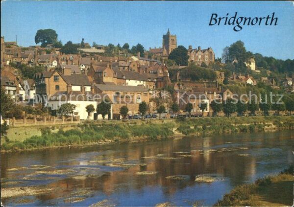 Bridgnorth Bridgnorth Teilansicht mit Burg