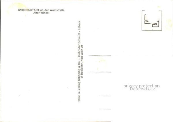Neustadt Weinstrasse Alter Winkel – Bild 2