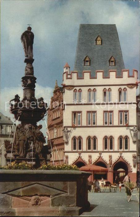 Trier Steipe Marktbrunnen