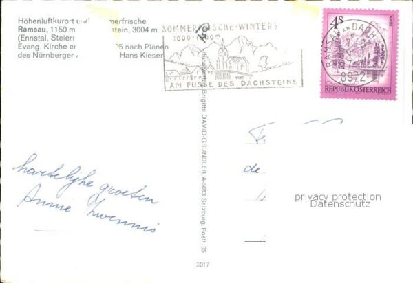 Ramsau Dachstein Steiermark Evangelische Kirche – Bild 2