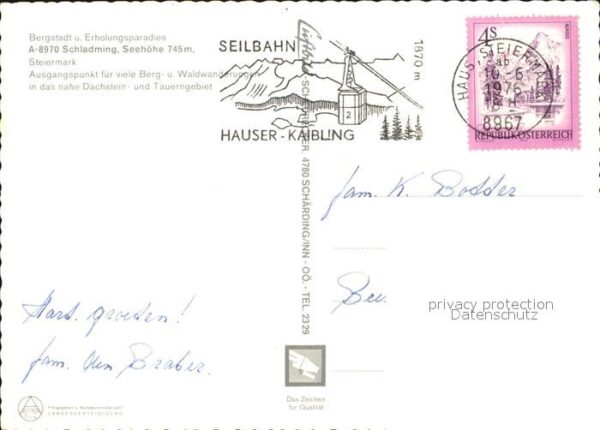 Schladming Obersteiermark Dachstein Scheichenspitz Eselstein Sina – Bild 2
