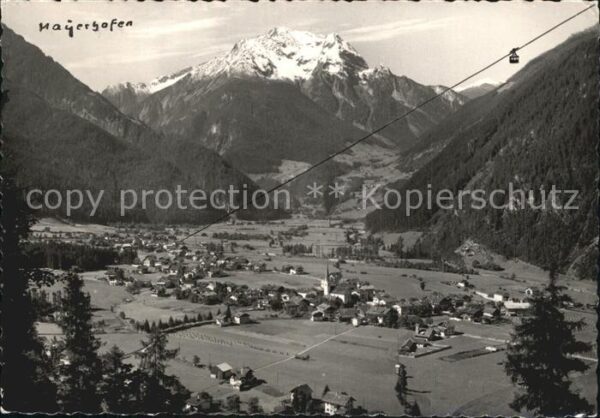 Mayrhofen Zillertal Grünberg Seilbahn