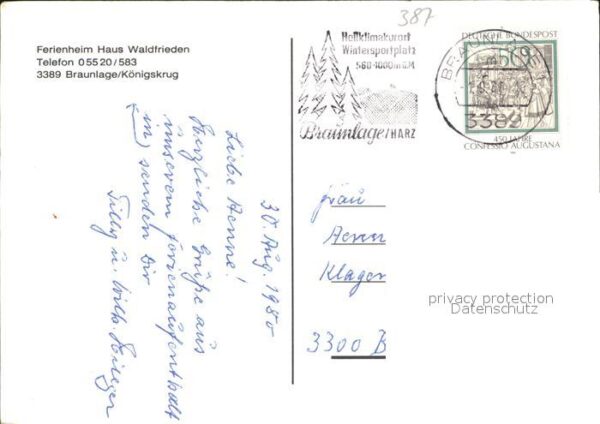 Braunlage Ferienheim Haus Waldfrieden – Bild 2