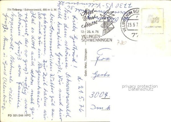 Triberg Schwarzwald Wasserfall Tracht Museum – Bild 2