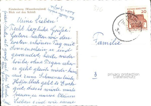 Fuerstenberg Weser Schloss Dampfer – Bild 2