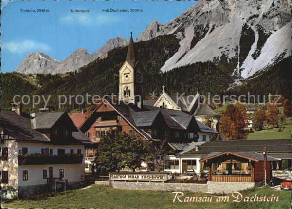 Ramsau Dachstein Steiermark Mitterspitz Hoh. Dachstein Torstein Gas