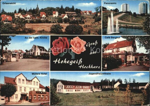 Hohegeiss Harz Jugendherberge Müllers Hotel Cafe Bergh