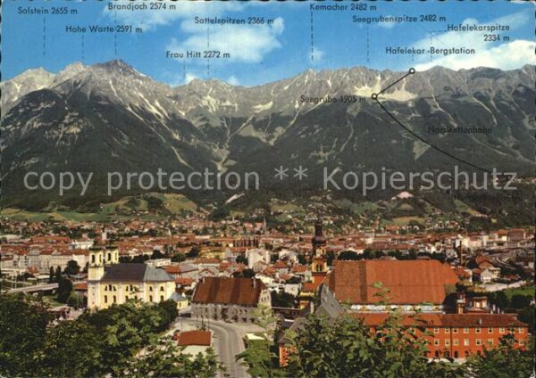 Innsbruck Seegrubenspitze Hafelekar-Bergstation K