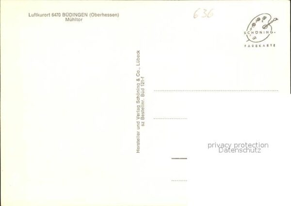 Buedingen Hessen Mühltor – Bild 2