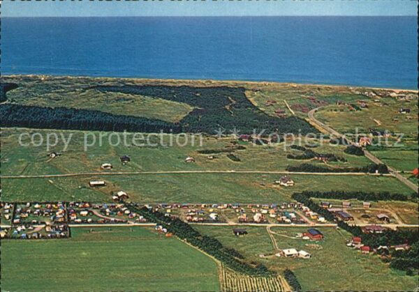 Hirtshals Tornby Strand Camping Fliegeraufnahme