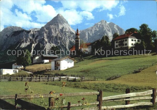 Lermoos Tirol Sonnenspitze Wampeten Schrofen