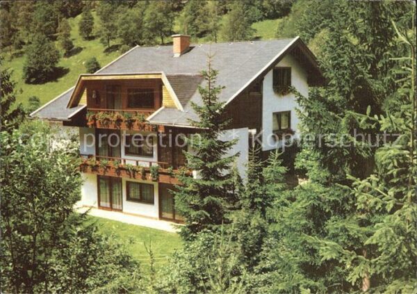 Bad Kleinkirchheim Kaernten Haus zum Regenbogen