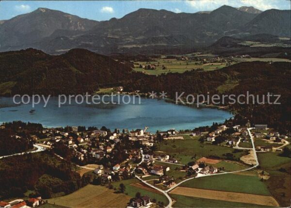 Seelach Klopeinersee Fliegeraufnahme