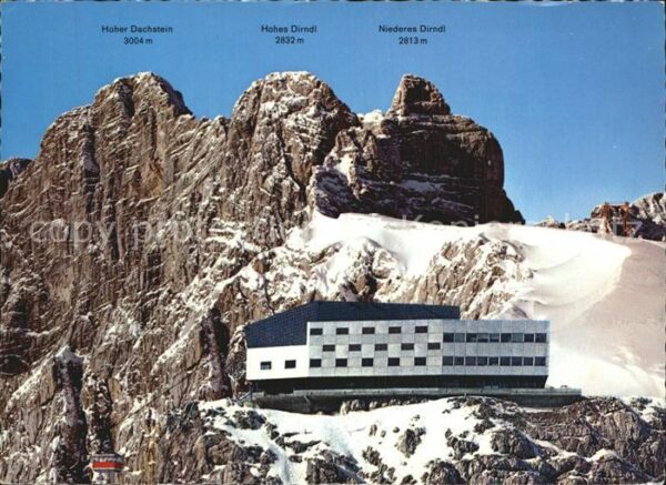 Ramsau Dachstein Steiermark Bergstation Hunerkogel Niederes Dirndl