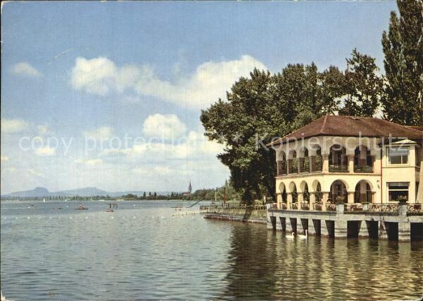 Radolfzell Bodensee Strandcafe Mettnau