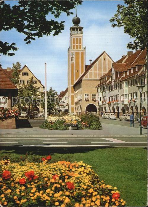 Freudenstadt Marktplatz Rathaus