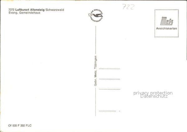 Altensteig Schwarzwald Evangelische Gemeindehaus – Bild 2