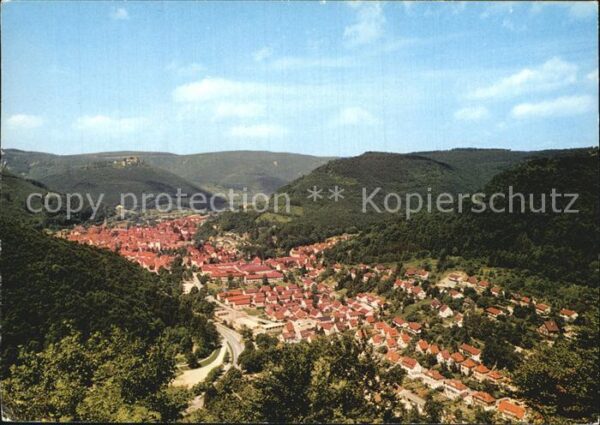 Urach Bad Blick vom Wölfling