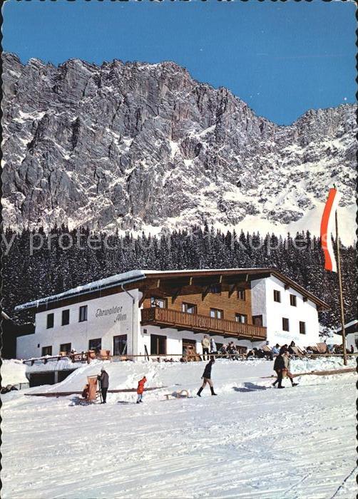 Ehrwald Tirol Ehrwalder Alm Wetterwand