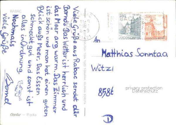 Rabac Kroatien Fliegeraufnahme – Bild 2