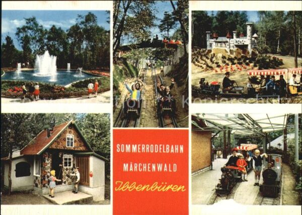 Ibbenbueren Sommerrodelbahn Märchenwald