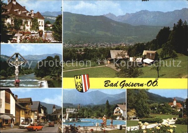 Bad Goisern Salzkammergut Freibad Strassenansicht