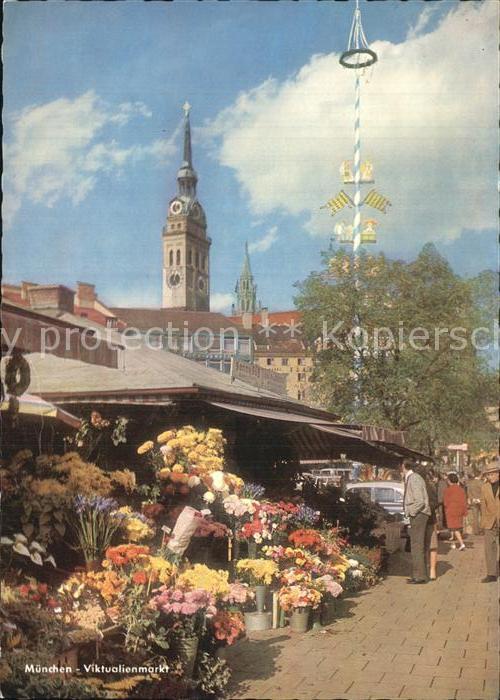 Muenchen Viktualienmarkt