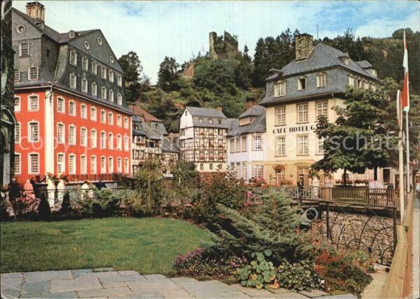 Monschau Rotes Haus Burgruine Haller