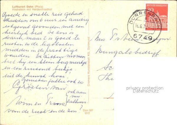 Dahn Hochstein Heldenfriedhof – Bild 2