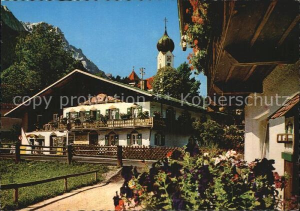 Gebaeude und Architektur Oberbayerisches Bauernhaus